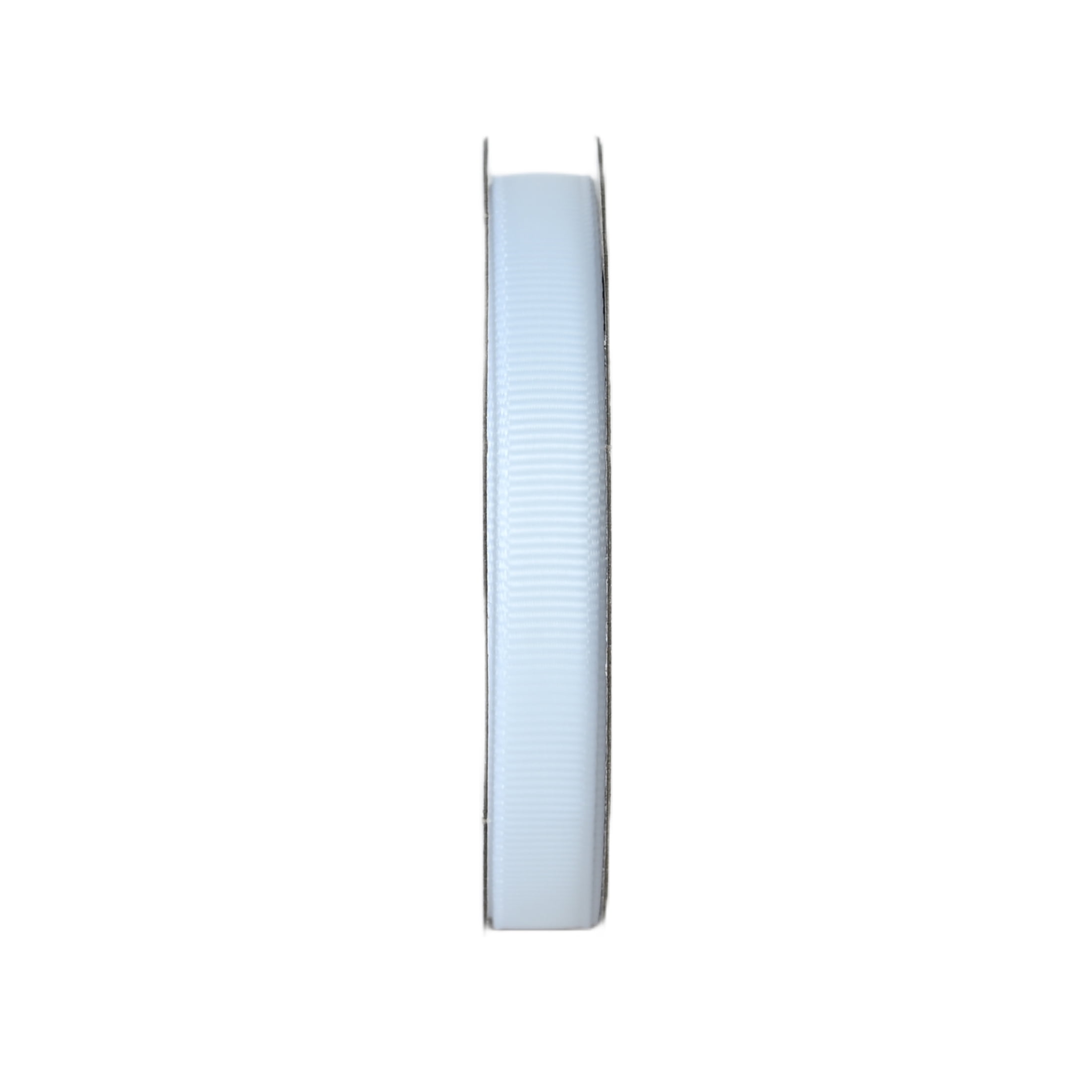 Gwen Studios 3/8" White Grosgrain Ribbon, 7 Yards