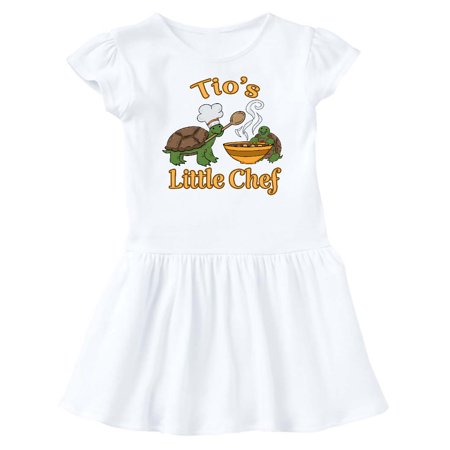 

Inktastic Tio s Little Chef with Cute Turtles Gift Baby Girl Dress