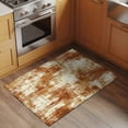 thumbnail image 2 of Rectangle Area Rugs 2 x 3 Ft, Brown Ombre Non-Slip Residential Carpet, Gradient Abstract Art Vintage Indoor Crawling Mats Runner Rugs for Living Room/Dining Room/Bedroom, 2 of 8