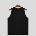 thumbnail image 7 of Men's Deep V Low Cut Tank Tops Solid Sleeveless Workout Muscle Shirt Athletic Bodybuilding Gym Performance T-Shirts, 7 of 7