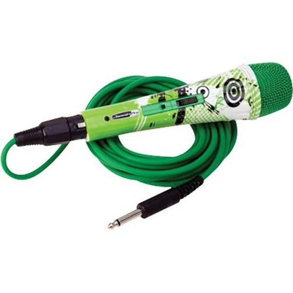 FINE ELITE INTERNATIONAL LTD MIC014 Jammin Pro Vert Planète Microphone de Poche
