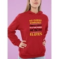 thumbnail image 2 of I Want Elotes Hoodie Women -Smartprints Designs, Female 5X-Large, 2 of 4