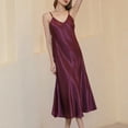 thumbnail image 2 of AOMPMSDX Pajamas For Women Set V Neck Breathable Night Dress With Satin SpArmy Greenhetti Strap Chemise Nightshirt Rd2 Lounge Sets For Women XL, 2 of 6
