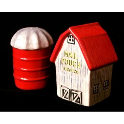 Barn Silo Mail Pouch Salt Pepper Shakers Barn Silo Mail Pouch Salt Pepper Shakers