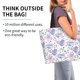 thumbnail image 2 of Disketp Lavender Flowers Bolsa Tote Estampada para Mujer, Bolso de Hombro y de Mano para Compras y Viajes, 2 of 8