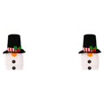 thumbnail image 1 of Wosthever Feliz Navidad botella de vino cubierta Festival vacaciones barba blanca fiesta temática tela decorativa bebida de Navidad manga Type3 NO3, 1 of 6