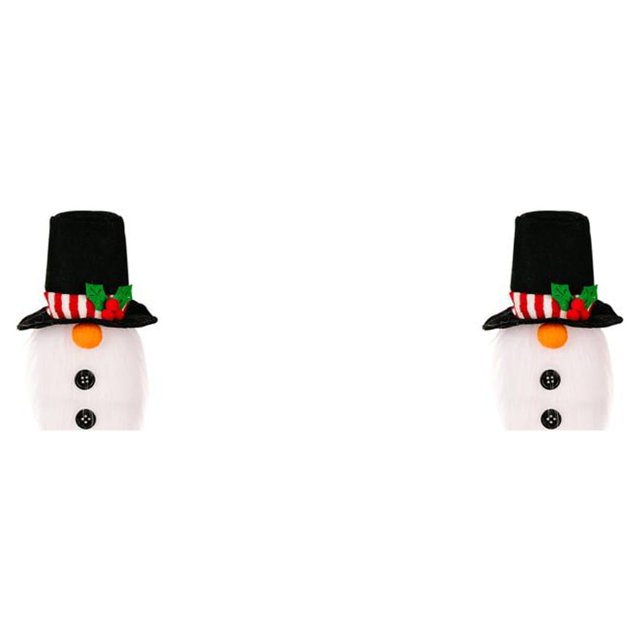 Wosthever Feliz Navidad botella de vino cubierta Festival vacaciones barba blanca fiesta temática tela decorativa bebida de Navidad manga Type3 NO3