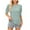 Green, variant on yillto Women's Summer Tshirts Short Sleeve Crewneck Pullover Blouse Shirts Side Split Tunic Tops