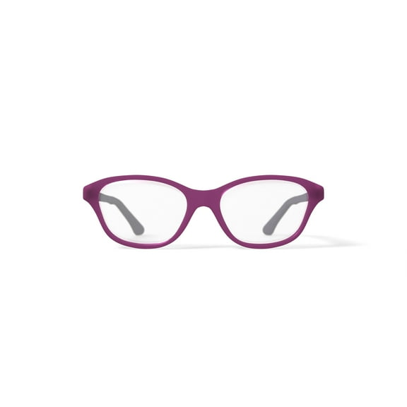 Adolfo Youth Majorette Square Prescription Eyeglasses with Case, Pink