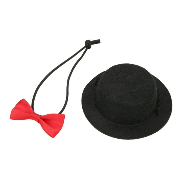 Ropa De Dragón Barbudo, Ropa De Hámster, Disfraz De Hámster, Sombrero De Reptil Ajustable Y Pajarita Para Conejillo De Indias De Hámster Dragón Barbudo
