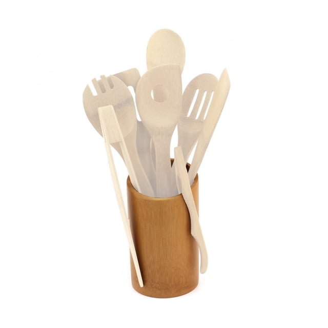 Organizador de Utensilios de Bambú Cilíndrico Aquila OU7109