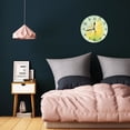thumbnail image 5 of Zhmjortal Fruit Pattern Wall Clock 10 Inch Silent Non Ticking Battery Operated Clock Vintage Round Clock for Living Room Bedroom Bathroom Office Decor, 5 of 7