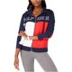 thumbnail image 1 of Tommy Hilfiger Sudadera con capucha y cremallera frontal para mujer, azul, XS Tommy Hilfiger  Sudadera, 1 of 2