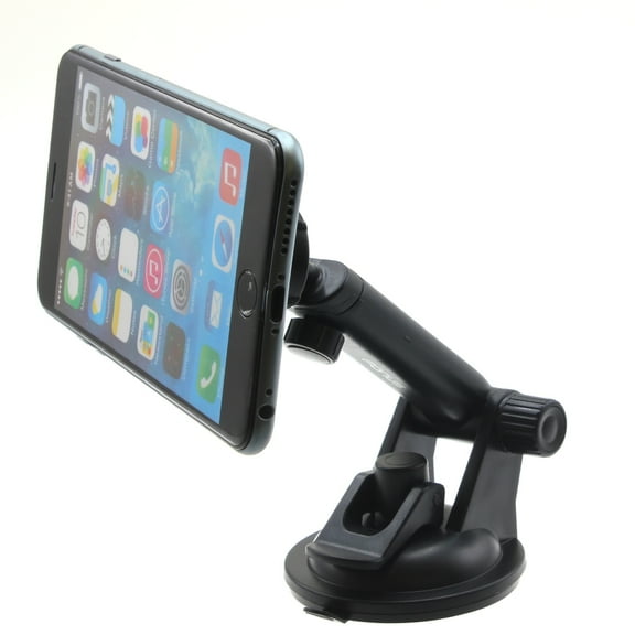 Magnetic Car Mount for Galaxy S23 FE - Holder Dash Windshield Telescopic Strong Grip Strong Magnets Compatible With Samsung Galaxy S23 FE