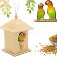 thumbnail image 1 of Xihbxyly Ventas Hoy Comedero para Pajaros de Madera Maciza para Exteriores, Estilo Idílico, 1 Unidad, 1 of 7