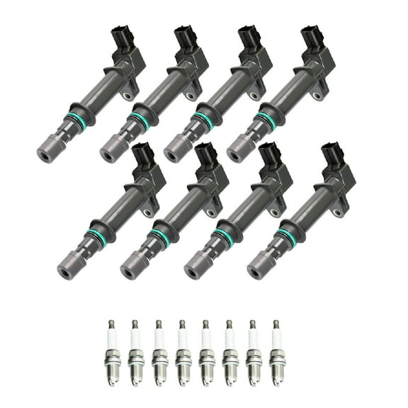 Ignition Coil and Iridium Spark Plug Compatible with Jeep Cherokee 4.7L V8 Replacement for UF270 Fits select: 2005-2007 JEEP GRAND CHEROKEE LAREDO/COLUMBIA/FREEDOM, 2007-2008 JEEP LIBERTY SPORT