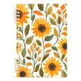 thumbnail image 7 of FORMRS 1-Subject Spiral Notebook 8" x 5" College Ruled 60 Refillable Sheet, 2 Pack, Watercolor Sunflowers, 7 of 7