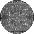 thumbnail image 1 of Ahgly Company Indoor Round Animal Gray Traditional Area Rugs, 8' Round, 1 of 1