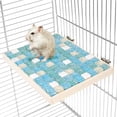 thumbnail image 3 of Chinchilla Habitat House Summer Squirrel Cooling Pad Hammock Platform Hamster Cooling Mat M, 3 of 8