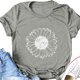 thumbnail image 4 of Pntutb Verano Mujer Casual Manga Corta Impreso O-Cuello Blusa Camiseta Señoras tops Pntutb Pntutb-9279, 4 of 5