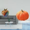 thumbnail image 2 of CoudarTitie Figurine Statue Resin Sculpture Pumpkin Pillow Mini Ornament Soft Decorative Piece Suitable for Living Room Bedroom Office Shop Cafe Restaurant, 2 of 8