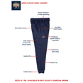 thumbnail image 3 of Buffalo Outdoors® Workwear Men's Fleece Cargo Joggers, 3 of 3