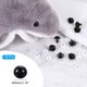 thumbnail image 2 of Ojos de seguridad Uxcell de 30 mm, 30 piezas de ojos de manualidades de plástico con película protectora, negros, 2 of 6