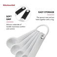 thumbnail image 2 of Juego de 5 cucharas dosificadoras KitchenAid, color blanco, 2 of 5