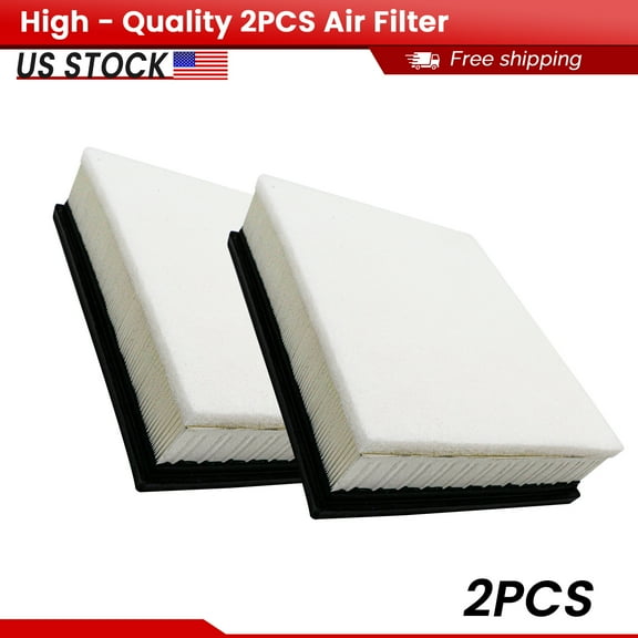 ACB ZONE 2 x Engine Air Filter for Ford Fusion Edge GT Lincoln Continental MKX MKZ Nautilus, OEM Engine Air Filter (CA11480)