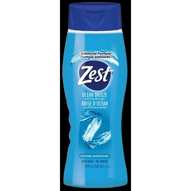 Zest Ocean Breeze Body Wash