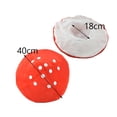 thumbnail image 4 of Sombrero de hongo jinwen accesorio de disfraz de Dibujos animados rojo, 4 of 7