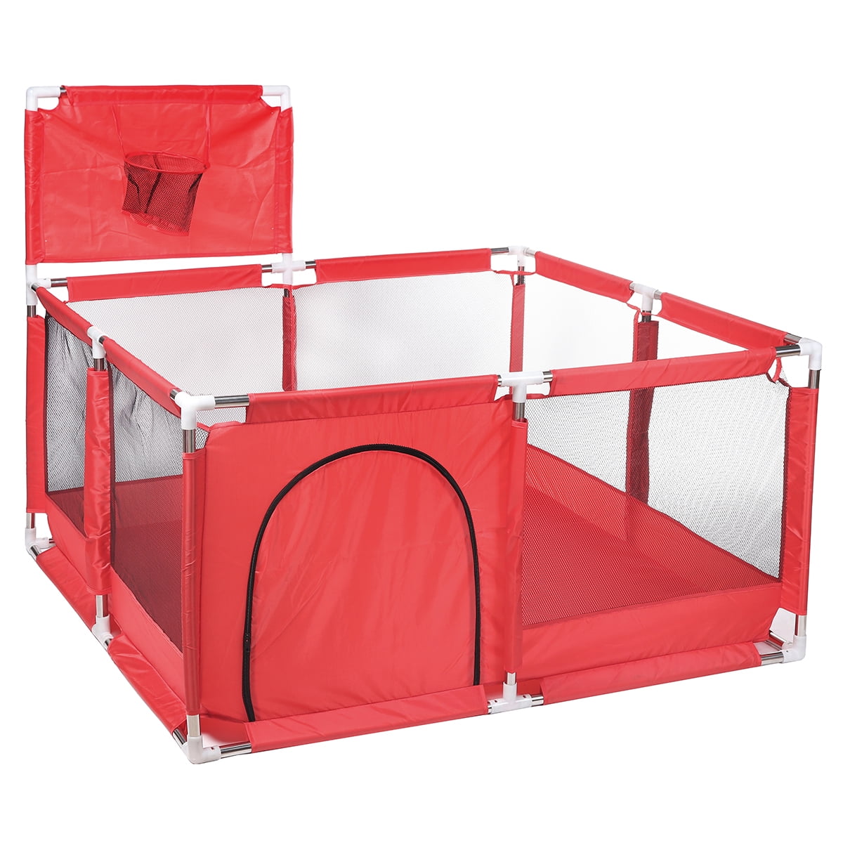 Baby Playpen, Outdoor Play Yard, Portable Play Yard 4Panel Baby