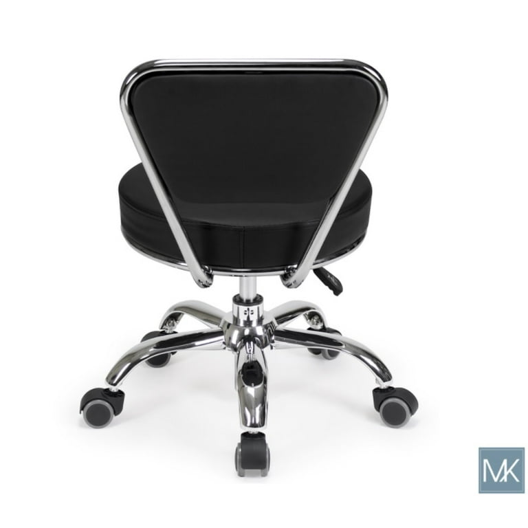 Salon Nail Pedicure Stool Pedicure Chair DAYTON BLACK Pneumatic