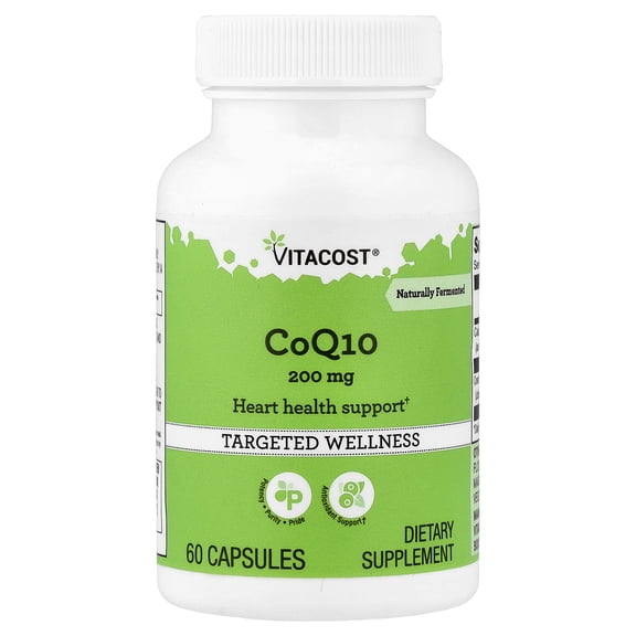 Vitacost CoQ10, 200 mg, 60 Capsules