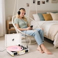 thumbnail image 4 of Tocadiscos Bluetooth DANFI AUDIO DF Vintage de 3 velocidades, 4 of 9