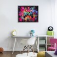 thumbnail image 3 of Stupell Industries Contemporary Vibrant Gamepad Burst Black Floating Frame Canvas Art, 21 x 17, by Creative Studio, 3 of 8