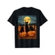 thumbnail image 1 of Black Cat Halloween Cat Lovers Starry Night Cat Van Gogh Cat T-Shirt, 1 of 6