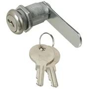 National Hardware N192-484 Drawer And Door Utility Lock Keyed Alike 3/4 Inch Chrome Plated