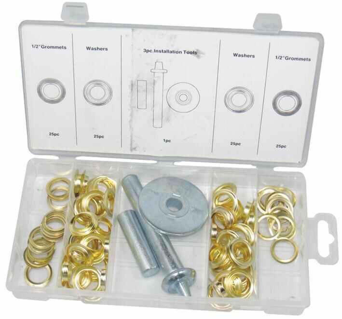 DURATOOL Tarpaulin Repair Kit, 103 Piece