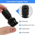 thumbnail image 5 of 1/2 inch Square To 1/4 inch Hex Ratchet Socket Wrench Socket Adapter Spanner Set Drive Converter Imp, 5 of 5