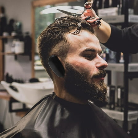 Niceauty 20Pcs Hair Dyeing Accessories Black Plastic Ear Shield Reusable and Easy to Clean