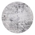 thumbnail image 3 of Unique Loom Leipzig Collection Area Rug - Bach (6' 1" Round Gray/Ivory), 3 of 7