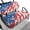 American Flag Grunge Print, variant on Pzuqiu Rainbow Pride 2-Piece Golf Cart Seat Covers - Breathable Washable Universal Fit for Most 2-Seater Golf Carts, LGBT Pride Golf Accessory