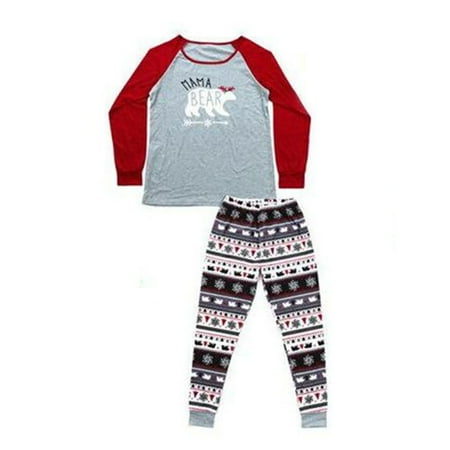 

Family Matching Clothes for Christmas Pajamas Set Long Sleeve Printed Sleepwear
