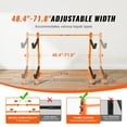 thumbnail image 2 of KFFKFF 2-Capacity Kayak Storage Rack Freestanding Kayak Stands Outdoor Storage, 2 of 9