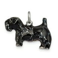 thumbnail image 1 of Beautiful Sterling Silver Enameled Large Scottish Terrier Charm, 1 of 2