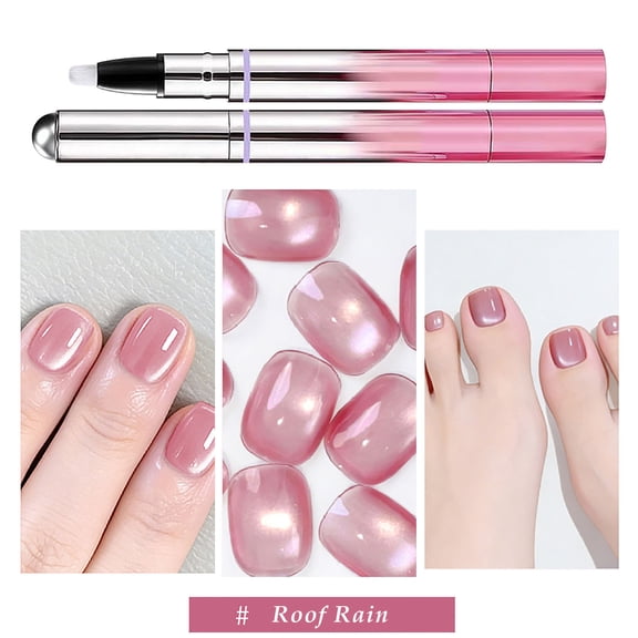 Magnetic Cat Eye Nail Gel Pen 2-in-1 - Built-in Magnet for Effortless Salon-Quality Cat Eye Nails at Home