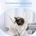 thumbnail image 2 of Cat Tree Tower Scratching Posts with Removable Toys Cozy Condo Platform Hammock Sisal Scratch Board and Ball for Indoor Kittens . es Light MPJSW, 2 of 8