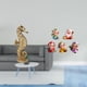 thumbnail image 2 of Escultura de mesa de resina dorada con forma de , figura decorativa para oficina, dormitorio, sala de estar, armario, chimenea,, 2 of 8