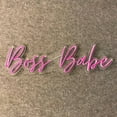 thumbnail image 4 of Glowneon Boss Babe Neon Sign, Girl Kids Room Decor, 4 of 4